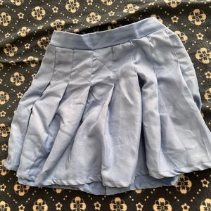 Girly blue skirt
